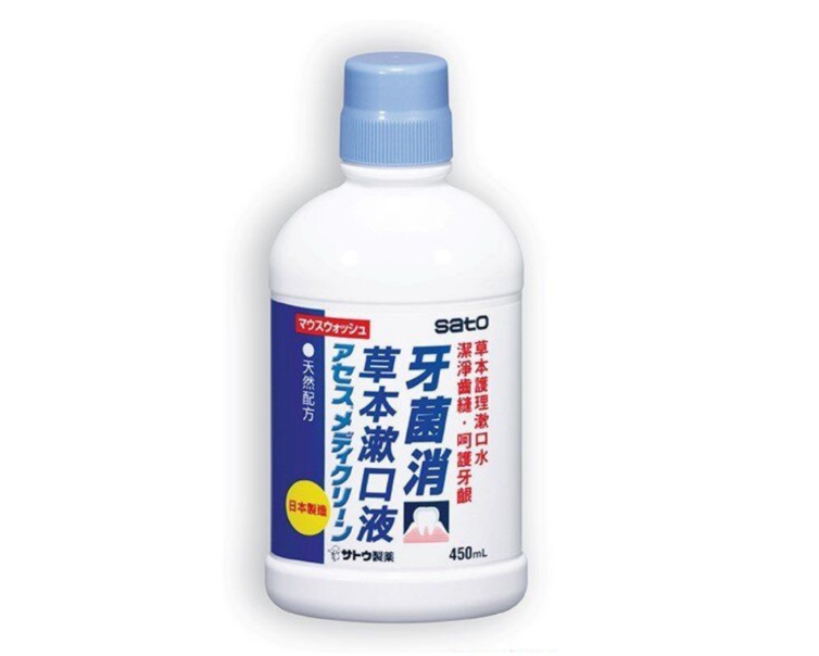 佐藤牙菌消草本漱口液450ML
