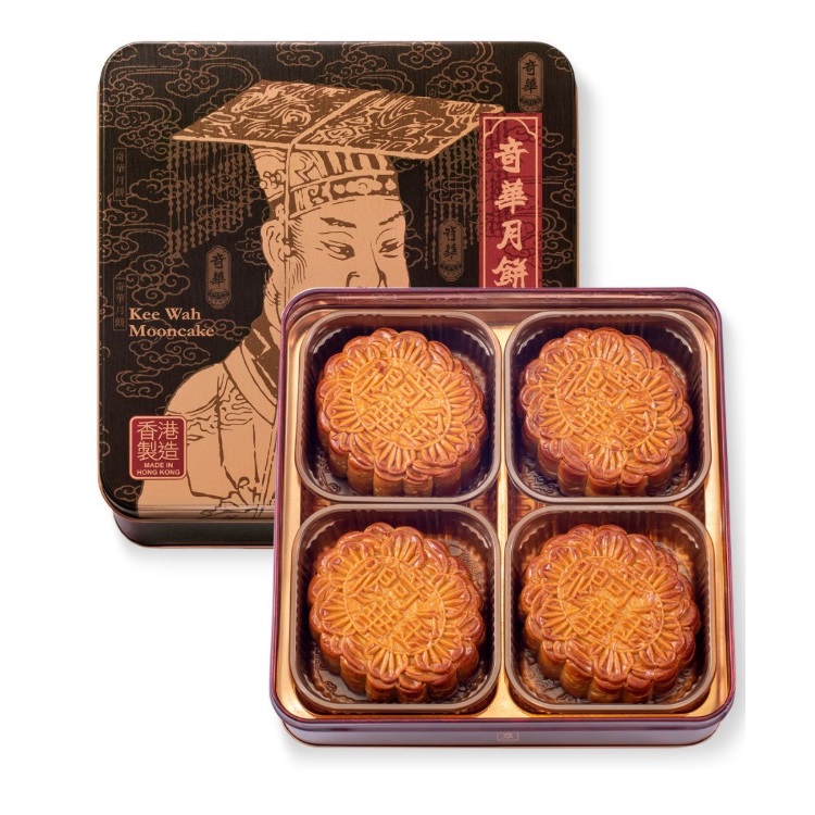 奇華-金華火腿五仁(4件裝)月餅券