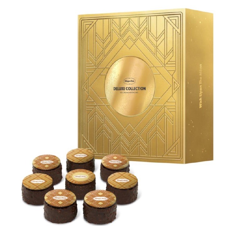 Haagen-Dazs-殿堂．瑰月(8件裝)月餅券