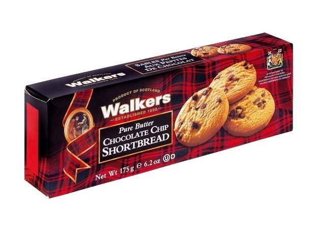 Walkers 碎朱古力牛油鬆餅 175g