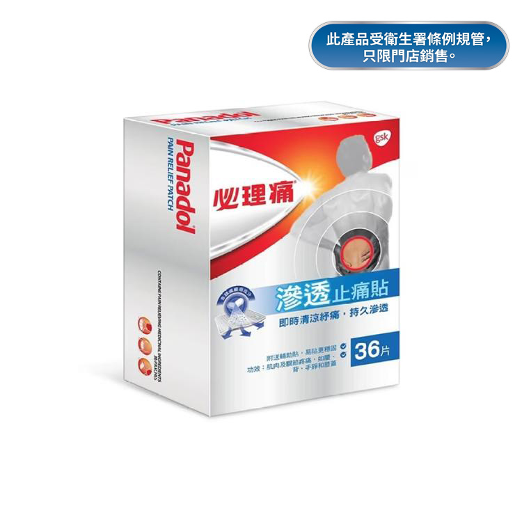 必理痛 滲透止痛貼36片