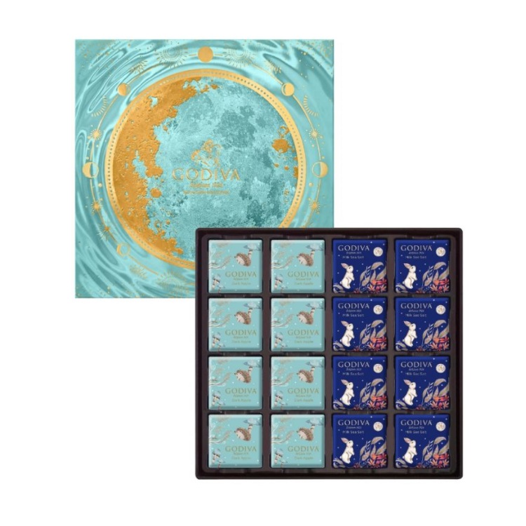Godiva-中秋節片裝巧克力禮盒16片裝
