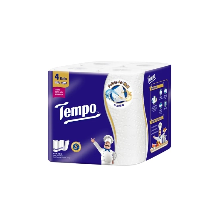 Tempo 極吸萬用廚紙 (4 卷裝 )