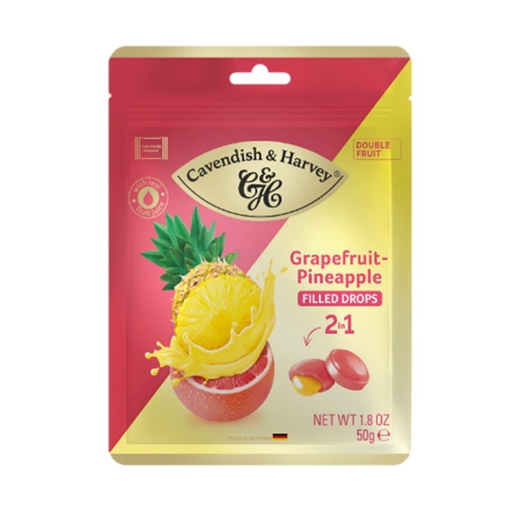 嘉雲西柚菠蘿軟心糖 50g