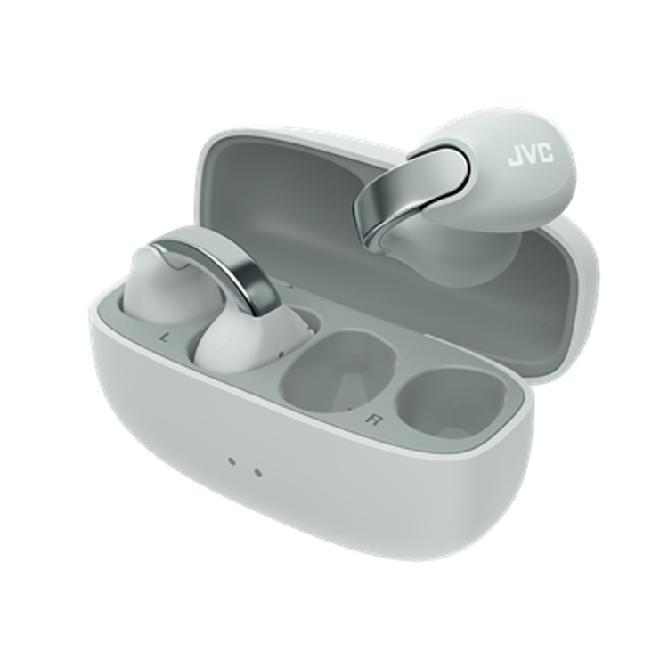 JVC HA-NP1T 開放式無線藍牙耳機 - Nearphones   冰灰色