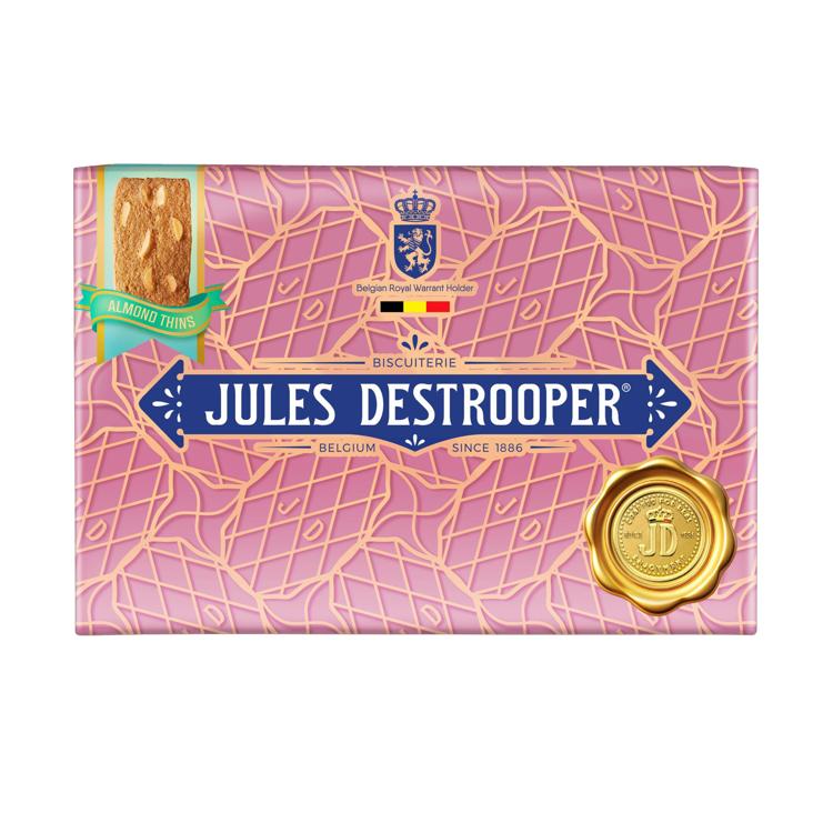 Jules Destrooper 雅緻薄格花紙禮盒150g