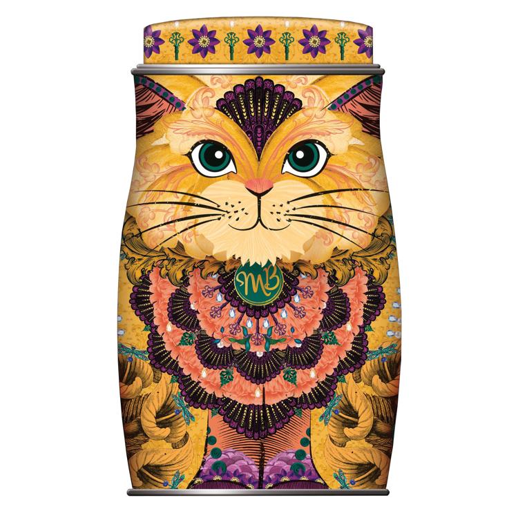 英國 Monty Bojangles可可粉奶油糖果軟心朱古力限量迷你貓罐 36g