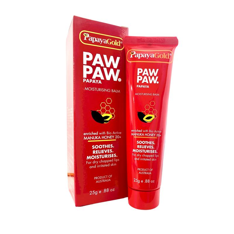 PapayaGold - 澳洲木瓜膏 Paw Paw 麥蘆卡蜂蜜20+軟膏 (25克 便攜裝)