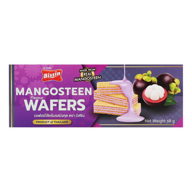 必先  山竹真果肉夾心威化 68g