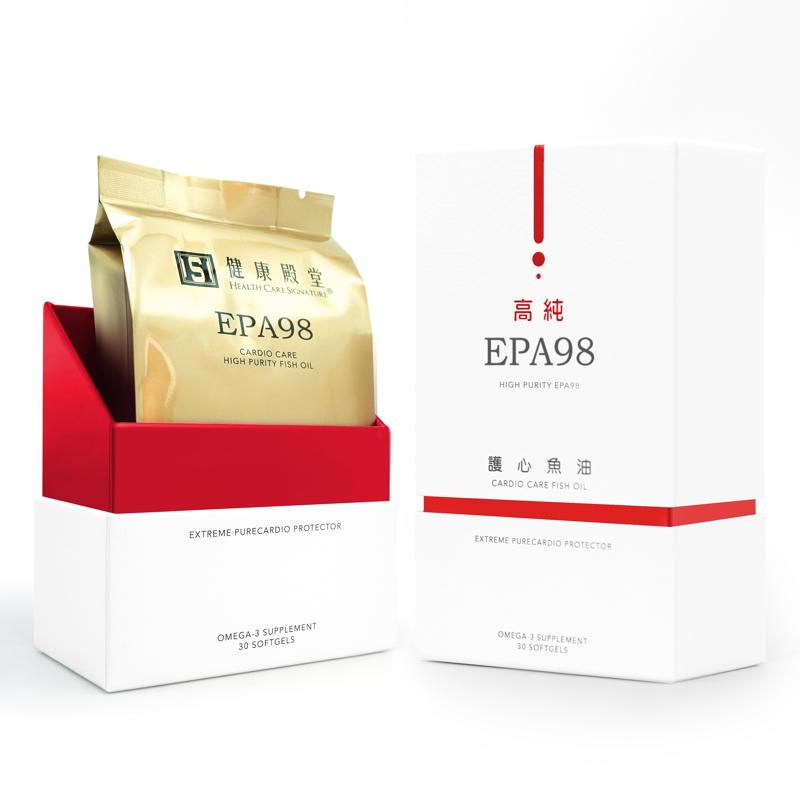 健康殿堂  高純EPA98 護心魚油 30粒