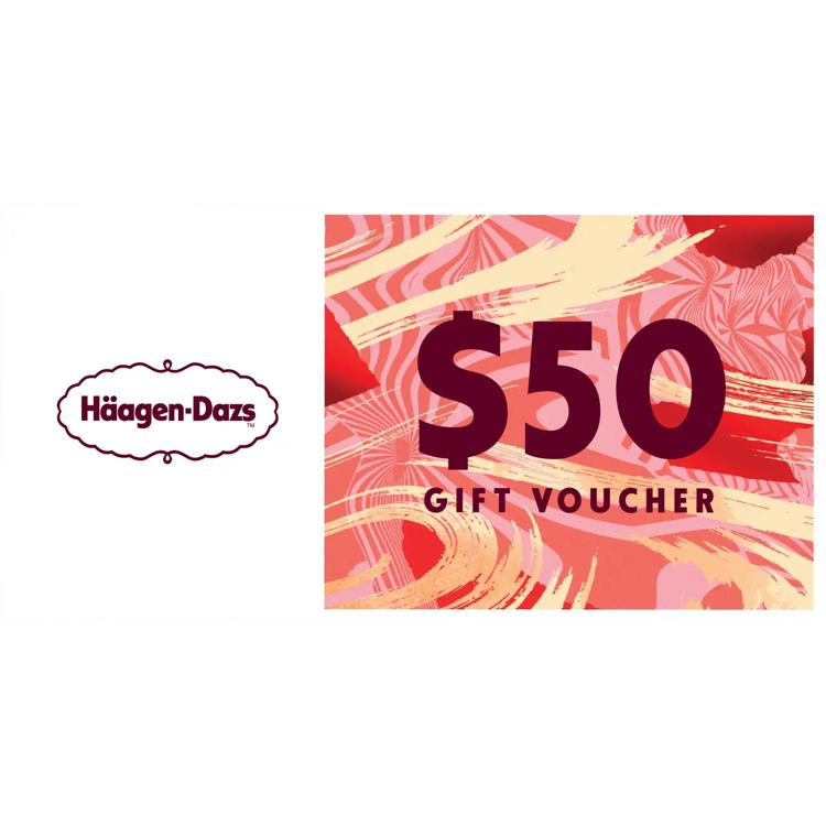 Haagen-Dazs $50雪糕現金券（10張/ 套）