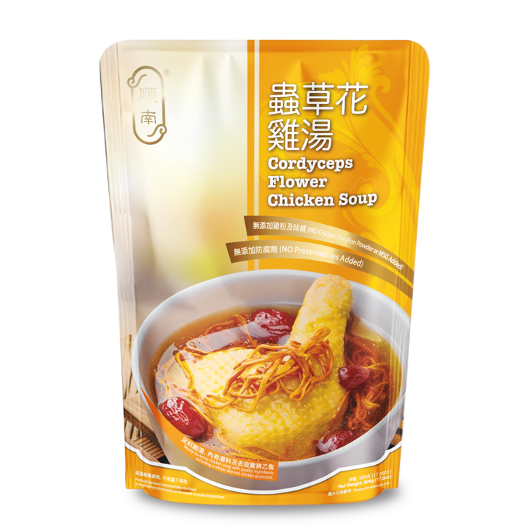 順南蟲草花雞湯 500g