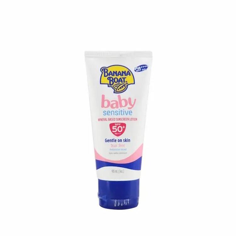 [折實價]香蕉船寶寶敏感肌物理防曬乳SPF50+ PA++++ 90ml