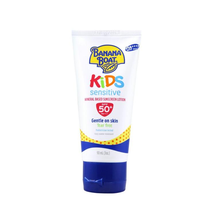 [折實價]香蕉船兒童敏感肌物理防曬乳SPF50+ PA ++++ 90ml