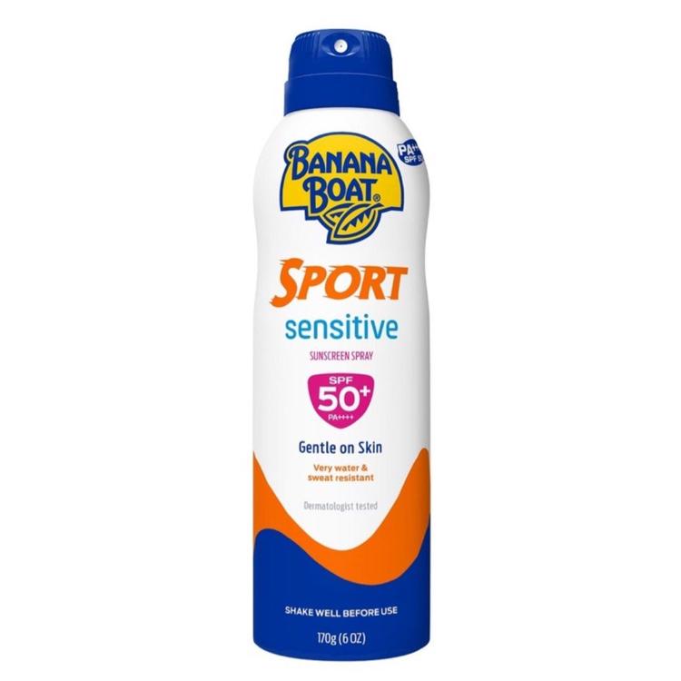 [折實價]香蕉船運動型敏感肌防曬噴霧 SPF50+ 170g