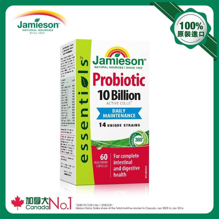 Jamieson 100億益生菌（8合1全效配方）60粒