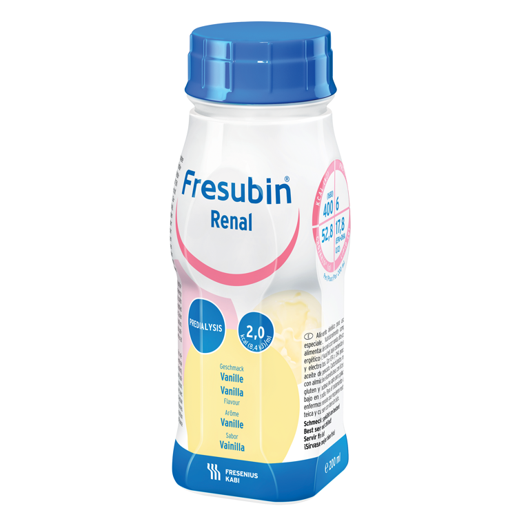 Fresenius Kabi 倍力康腎力康慢性腎病營養品(雲呢拿味)  200ml x 4支
