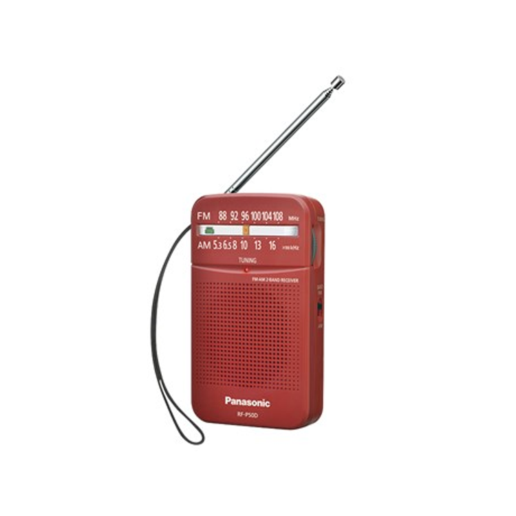 PANASONIC RF-P50D AM/FM袖珍收音機