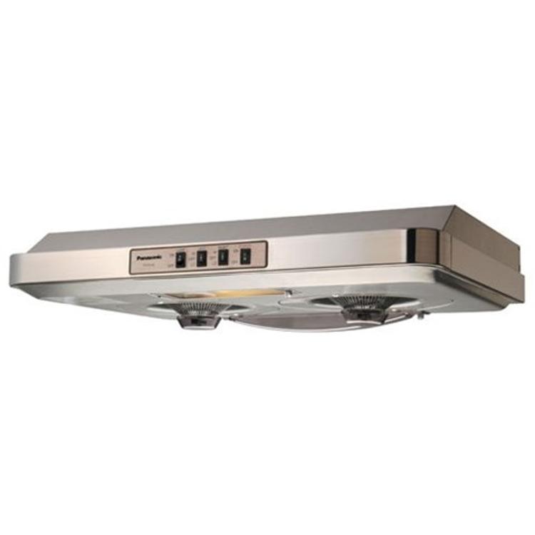 PANASONIC FV-711N 雙千翼渦輪抽油煙機 (按鈕式) (LED 燈型號)   銀色