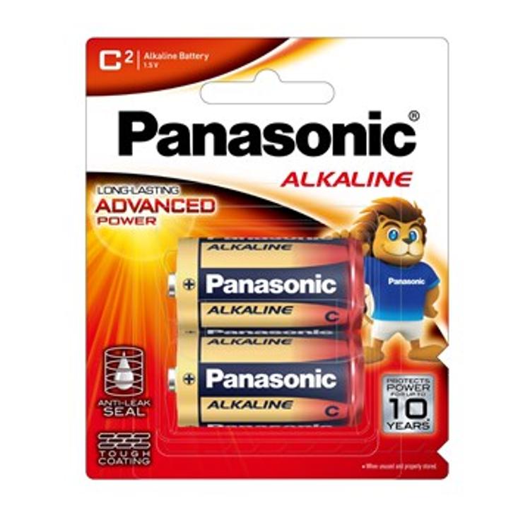 PANASONIC LR-14T 鹼性電池 (中號) (2粒)