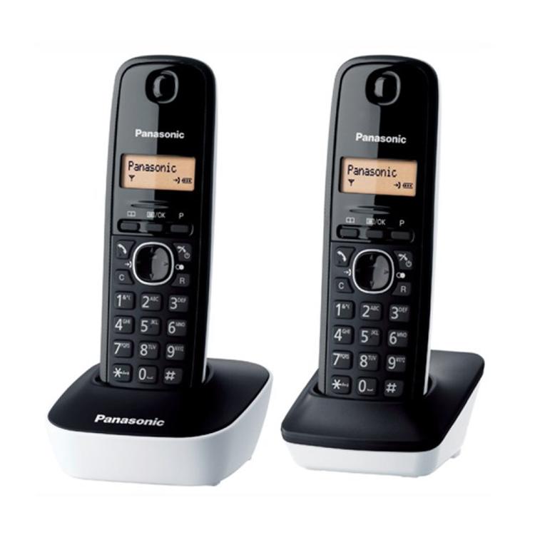 PANASONIC DECT數碼室內無線電話 (雙子機)   白色
