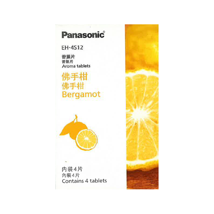 PANASONIC EH-4S12 納米離子蒸面機香薰片 (4片)   佛手柑